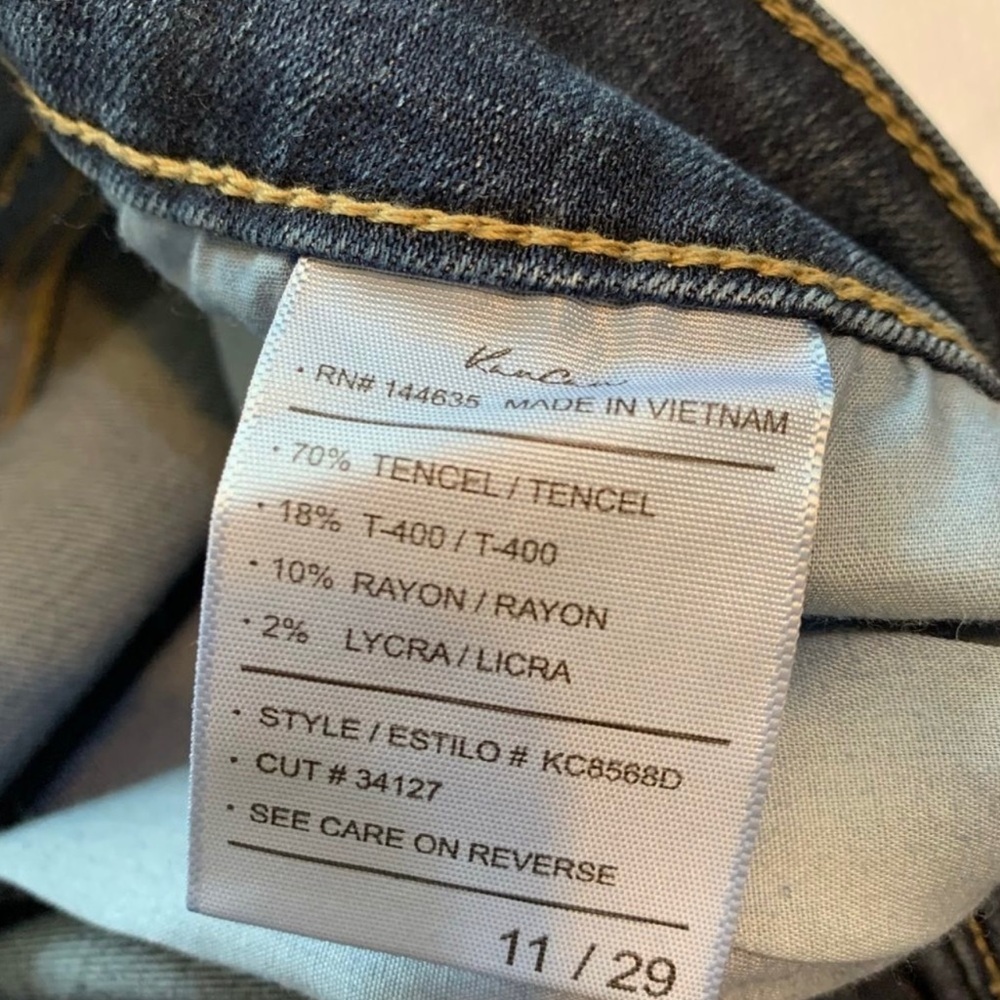 NWT KanCan high rise cuffed skinny button fly - Picture 6 of 6